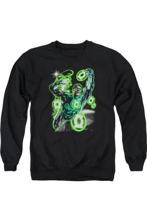Green Lantern Earth Sector Adult Crewneck Sweatshirt