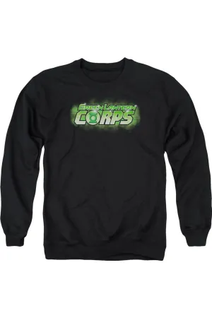 Green Lantern Gl Corps Title Adult Crewneck Sweatshirt