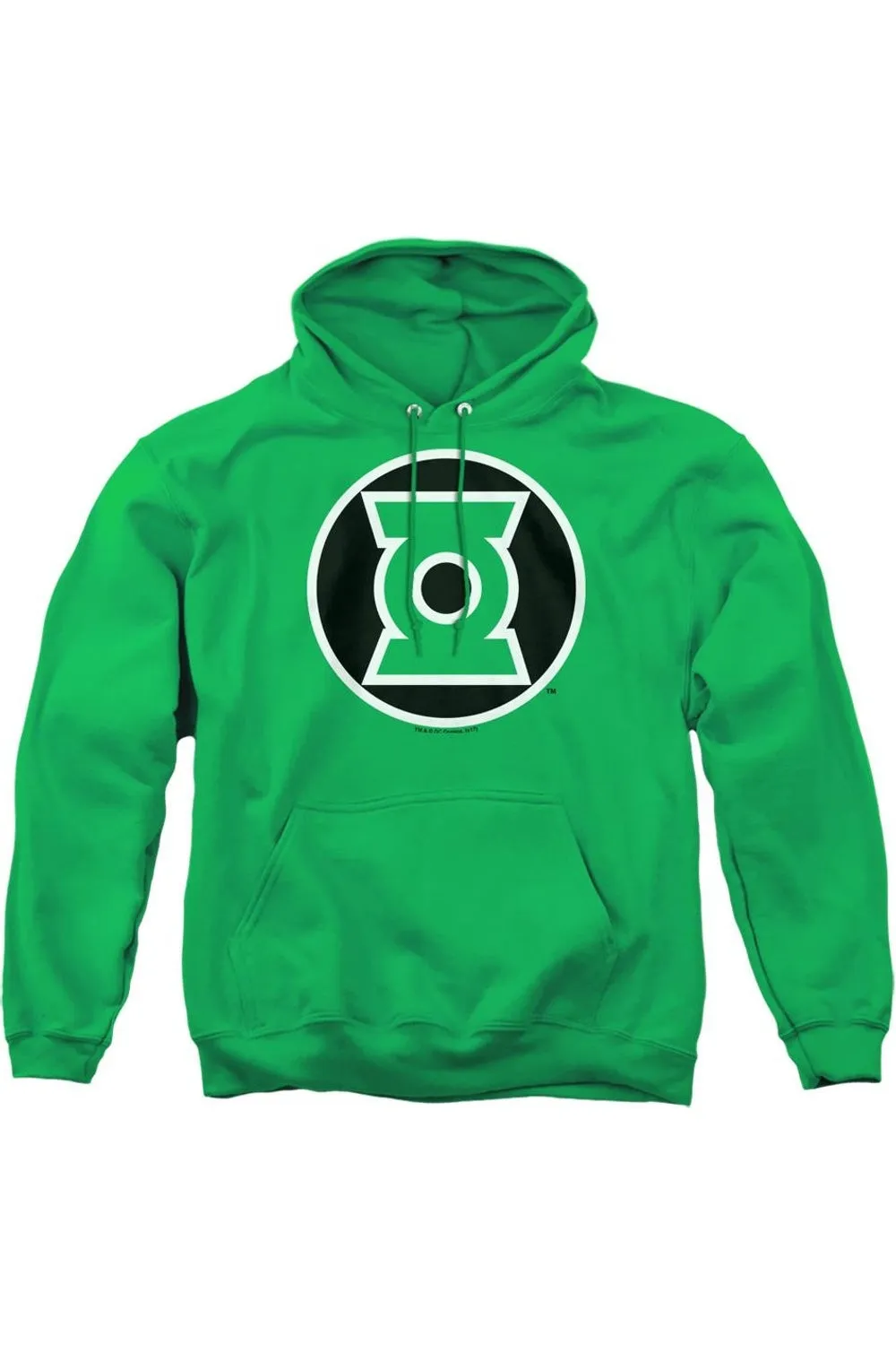 Green Lantern Kyle Rayner Logo Adult Pull Over Hoodie / Hooded Sweatshirt