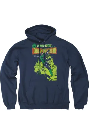 Green Lantern Vintage Cover Adult Pull Over Hoodie / Hooded Sweatshirt