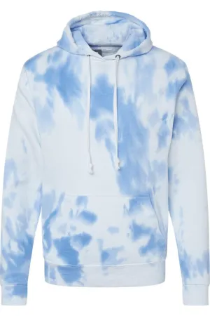 J. America Tie-Dyed Fleece Hooded Sweatshirt