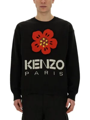 Jersey With Embroidery Boke Flower