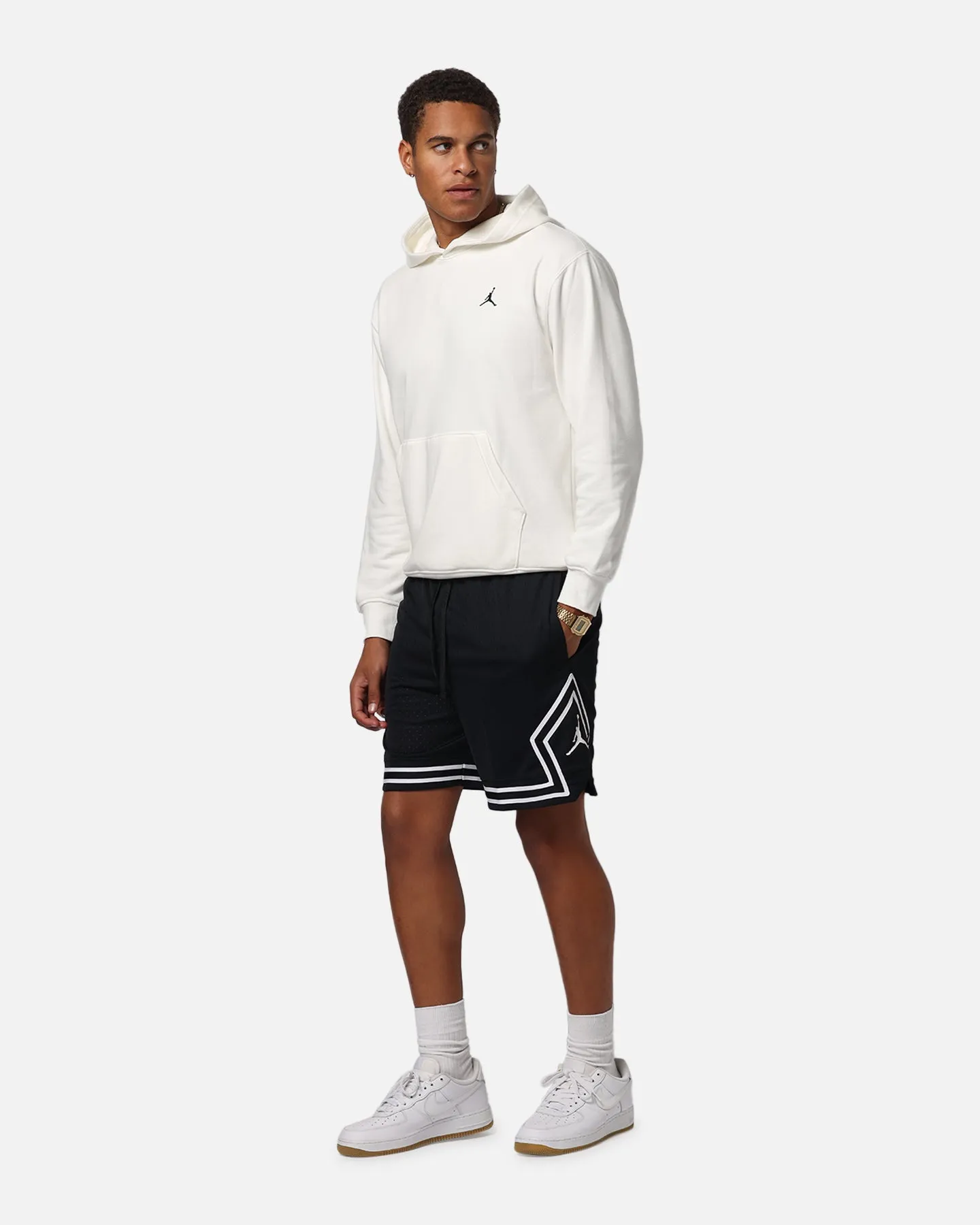 Jordan Dri-FIT Sport Diamond Shorts Black/White/White