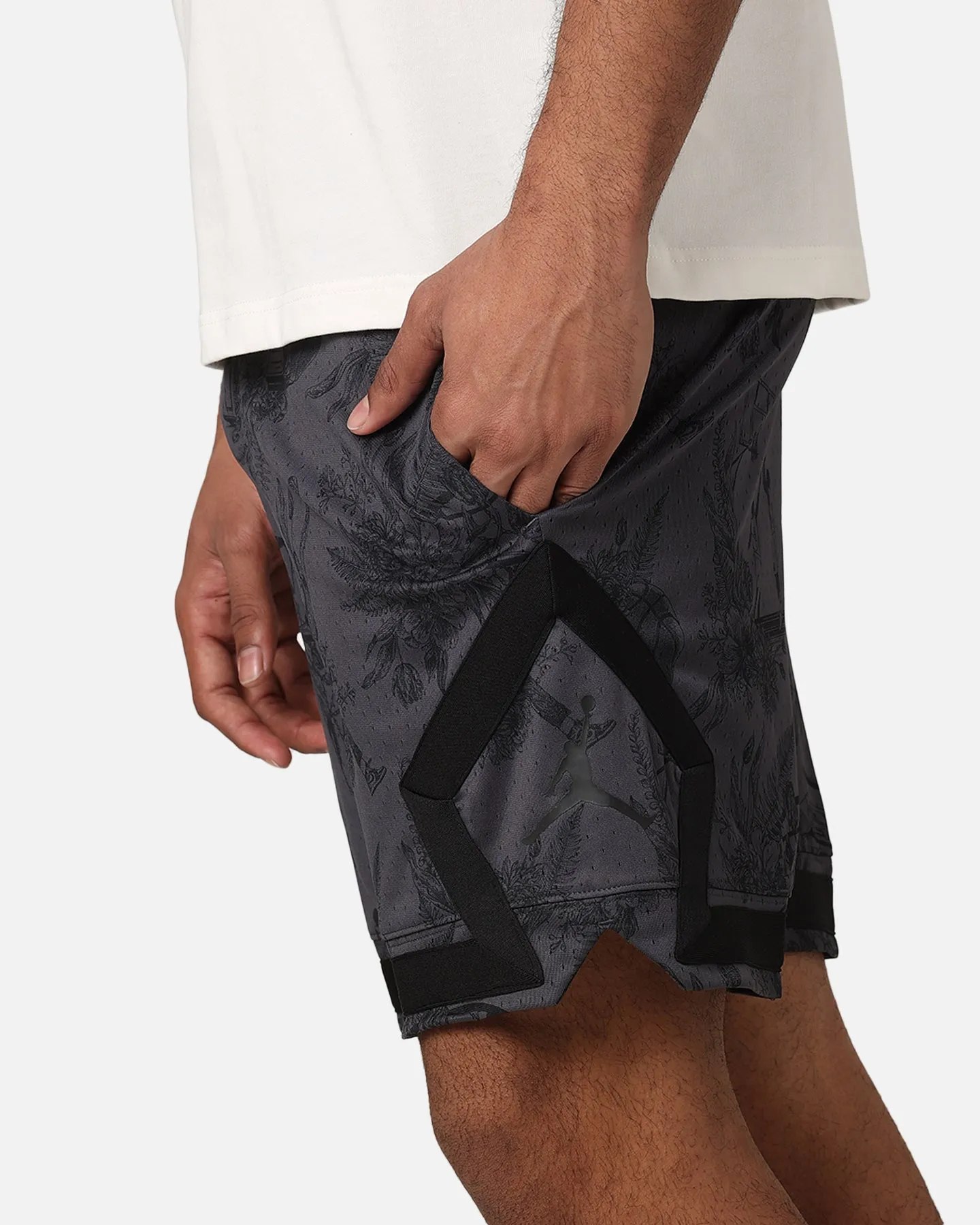 Jordan DRI-Fit Sport Printed Diamond Shorts Black/Dark Shadow