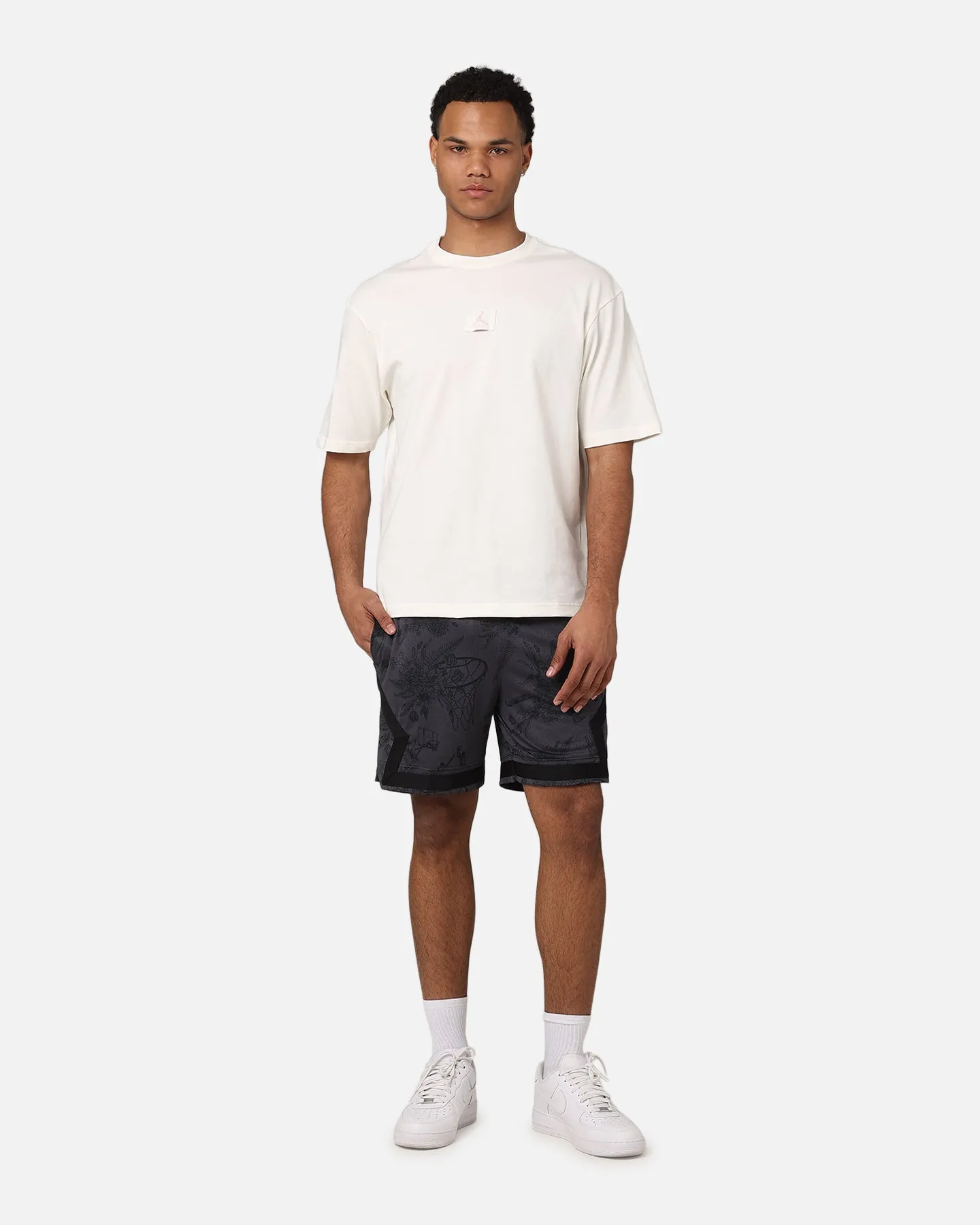 Jordan DRI-Fit Sport Printed Diamond Shorts Black/Dark Shadow