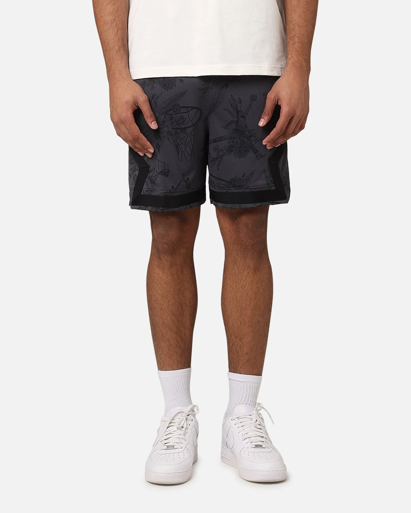 Jordan DRI-Fit Sport Printed Diamond Shorts Black/Dark Shadow