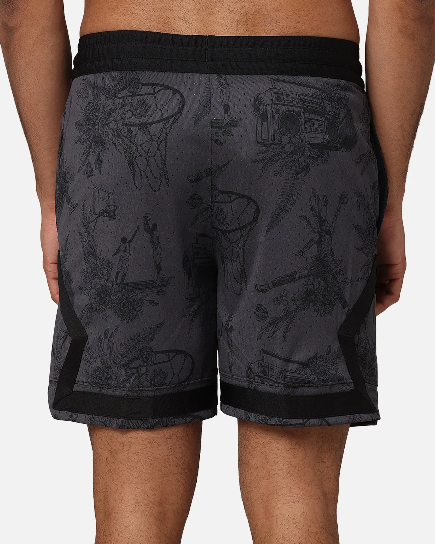 Jordan DRI-Fit Sport Printed Diamond Shorts Black/Dark Shadow