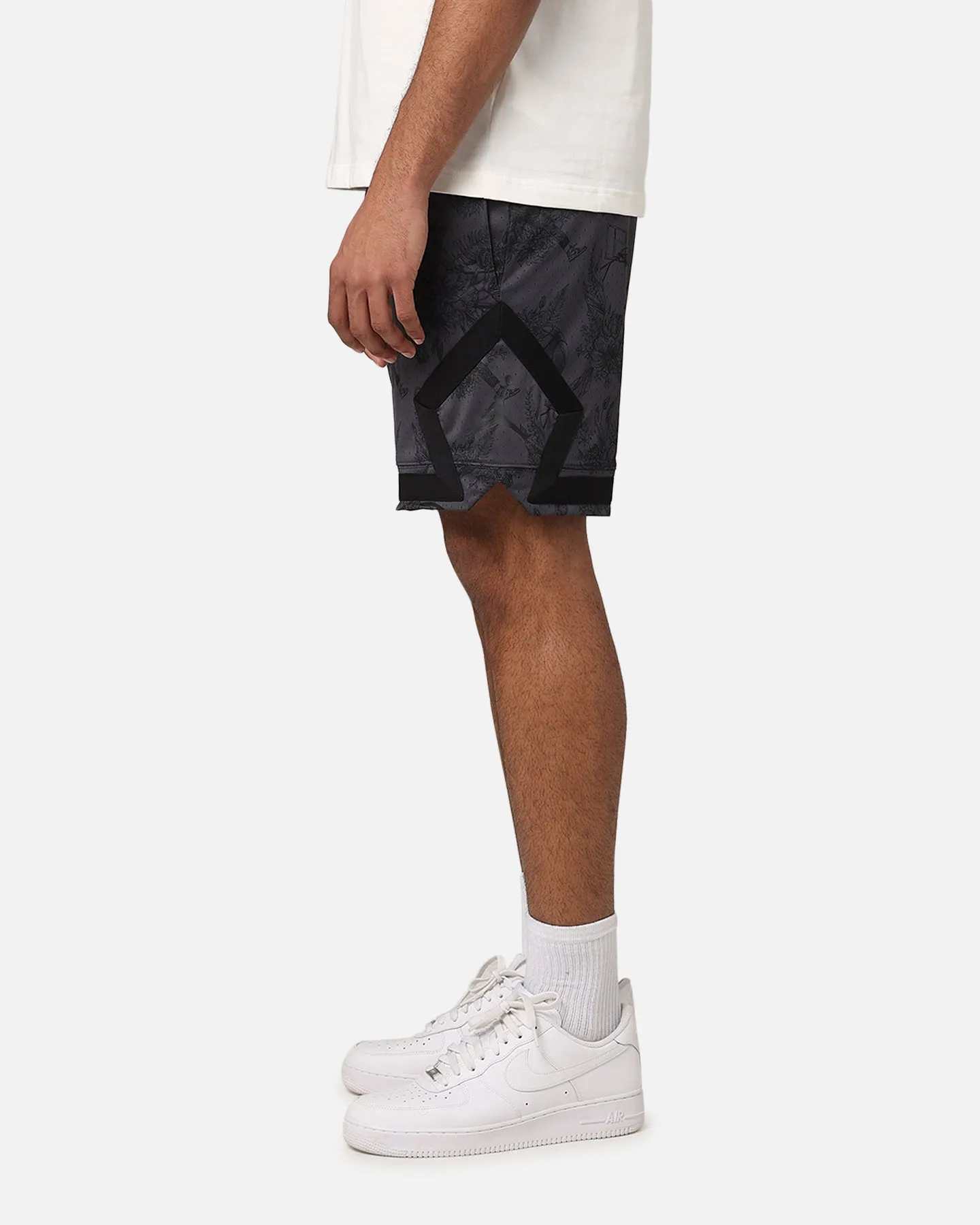 Jordan DRI-Fit Sport Printed Diamond Shorts Black/Dark Shadow