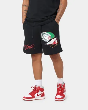Jordan Flight Artist Series Fleece Shorts Black/Sail