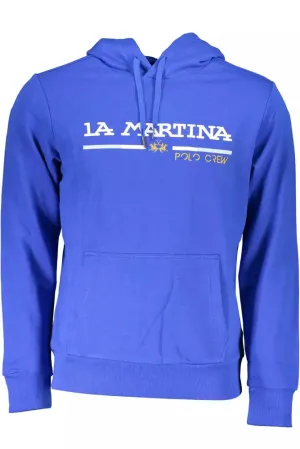 La Martina Chic Embroide Hooded Men's Sweatshirt
