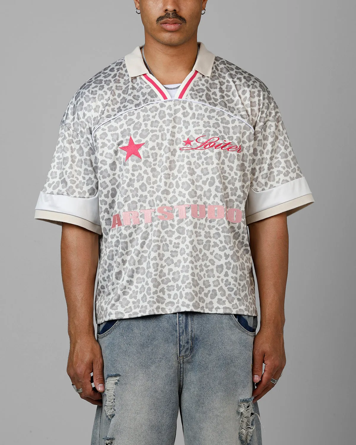Loiter Art Studio United Jersey Snow Leopard