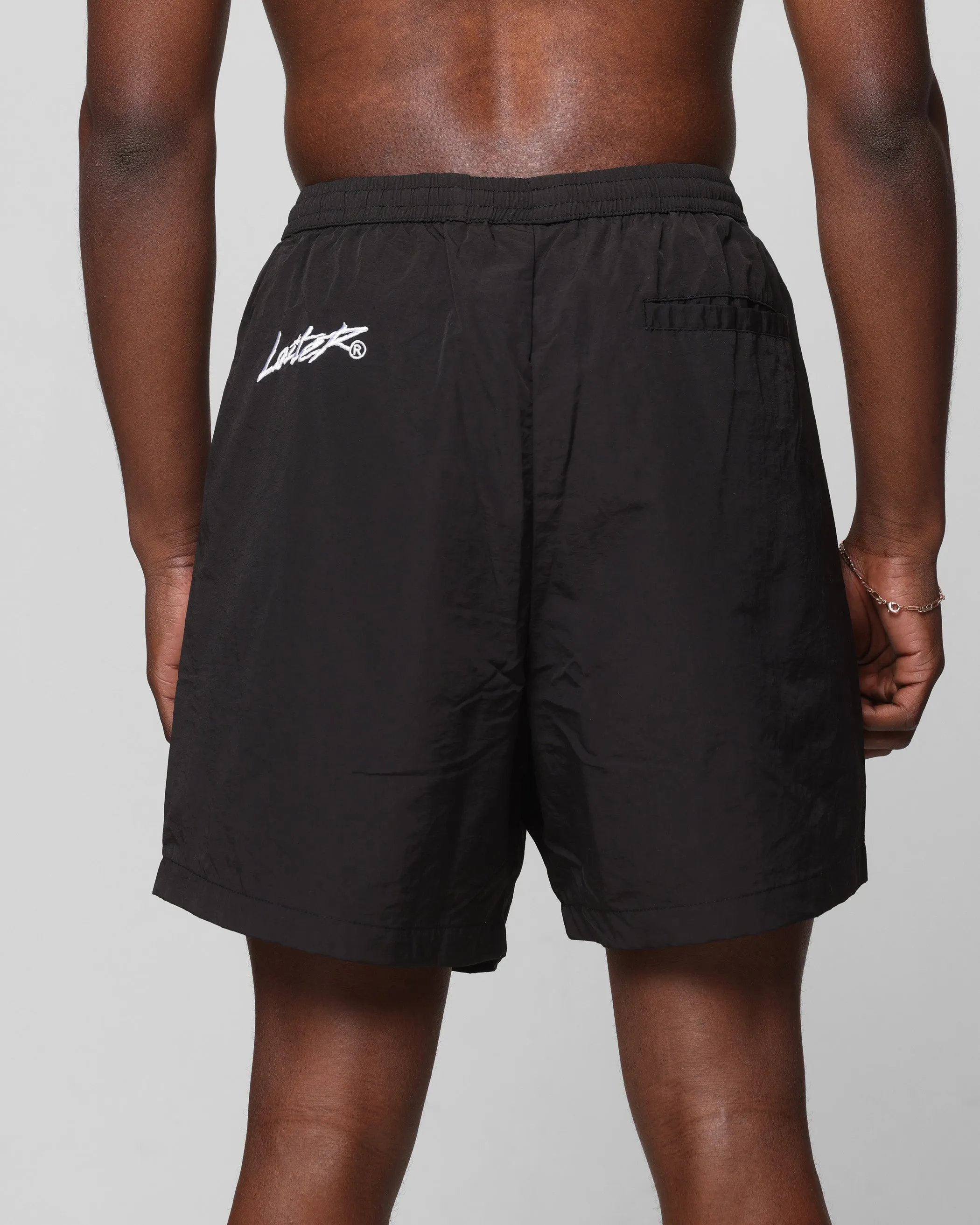 Loiter Cyber Beach Shorts Black