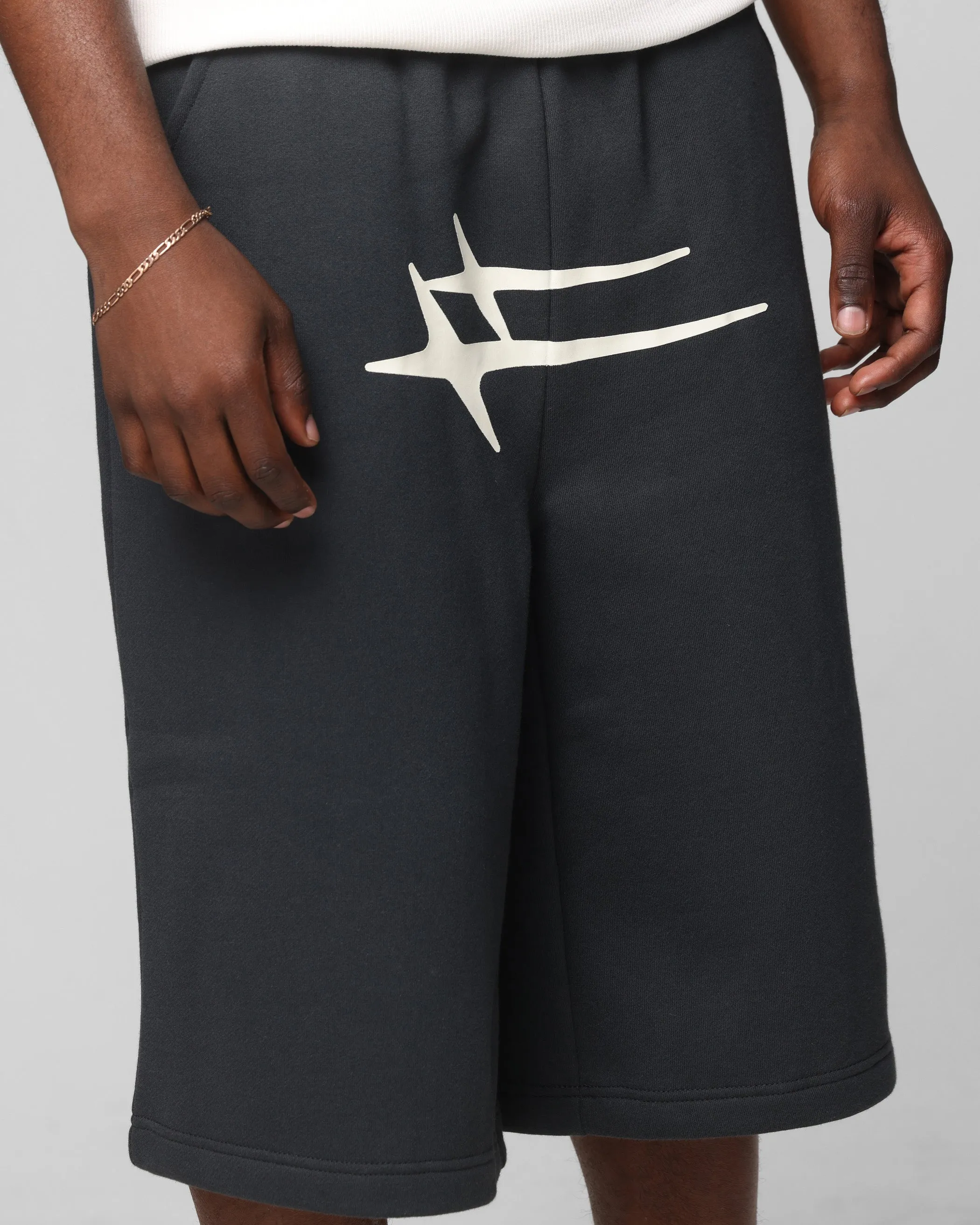 Loiter Hybrid Premium Shorts Charcoal