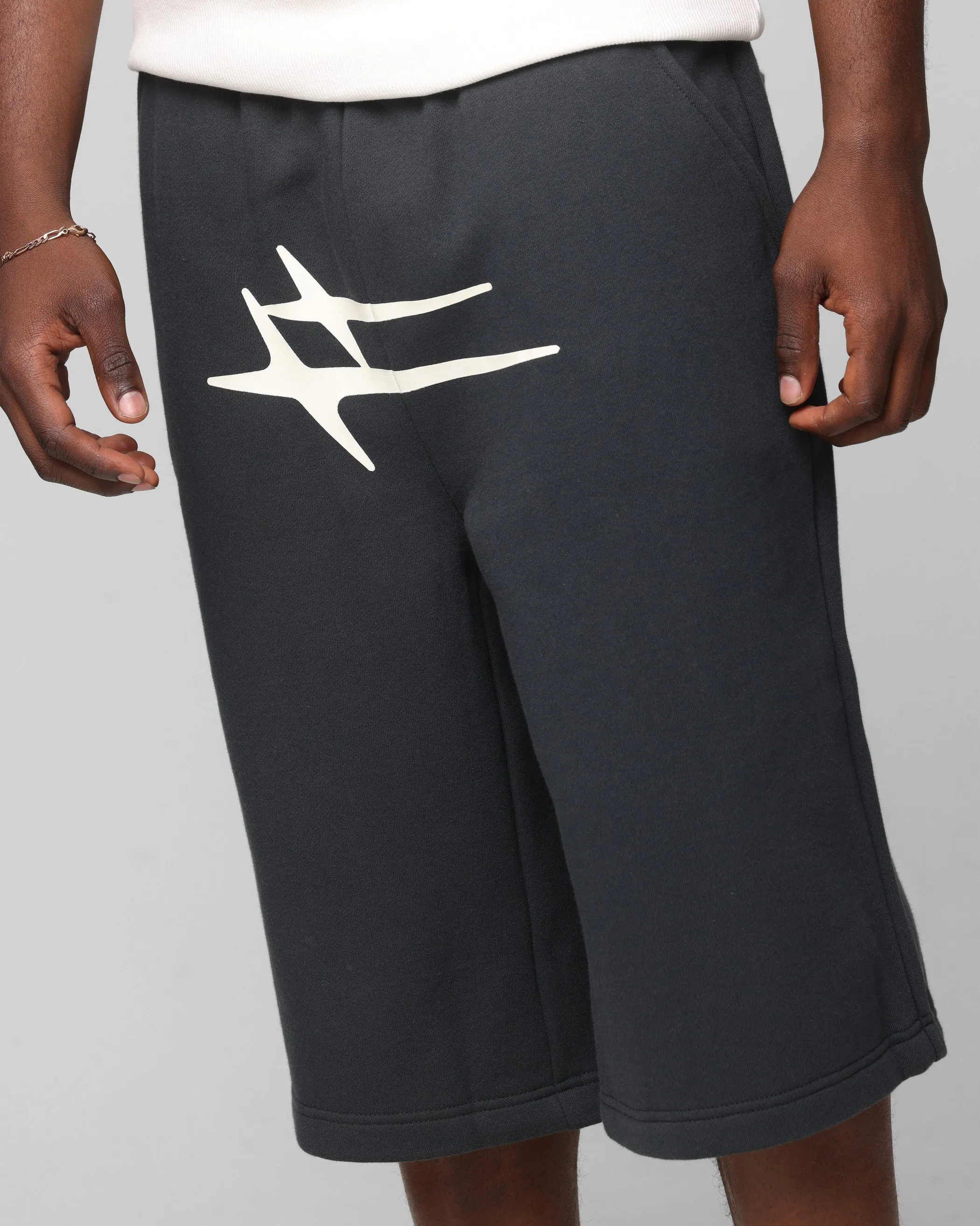 Loiter Hybrid Premium Shorts Charcoal