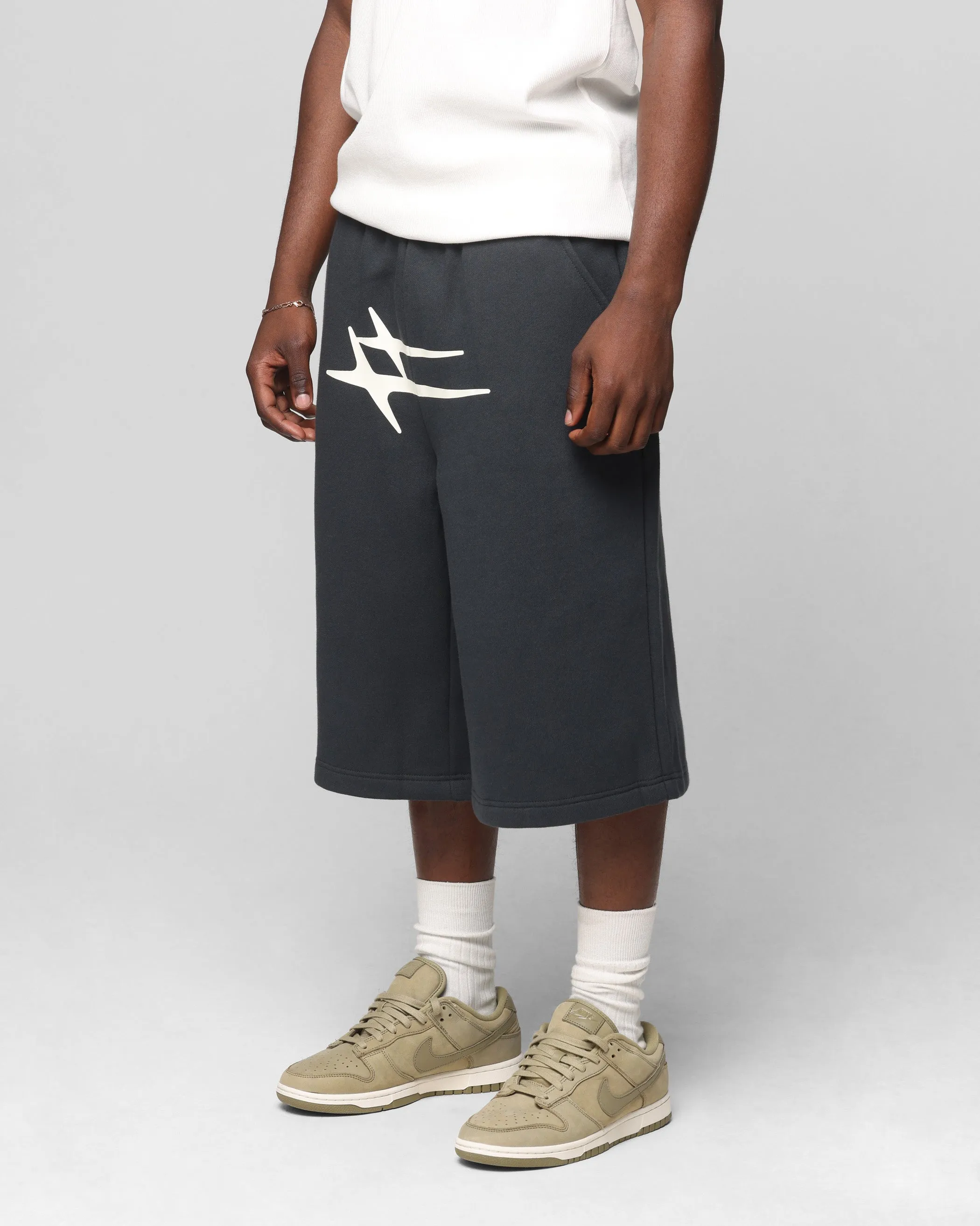 Loiter Hybrid Premium Shorts Charcoal