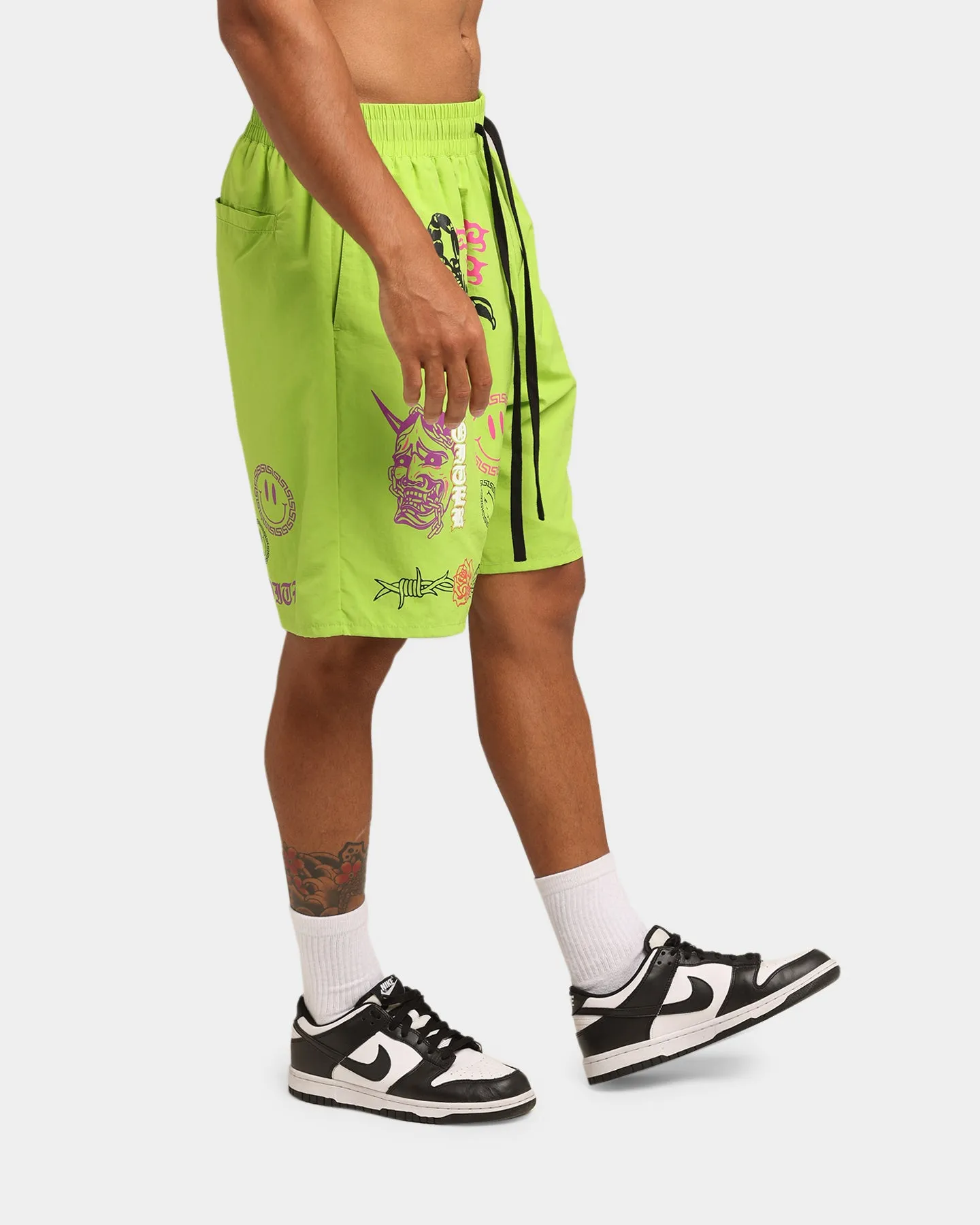Loiter Hydra Shorts Neon Green