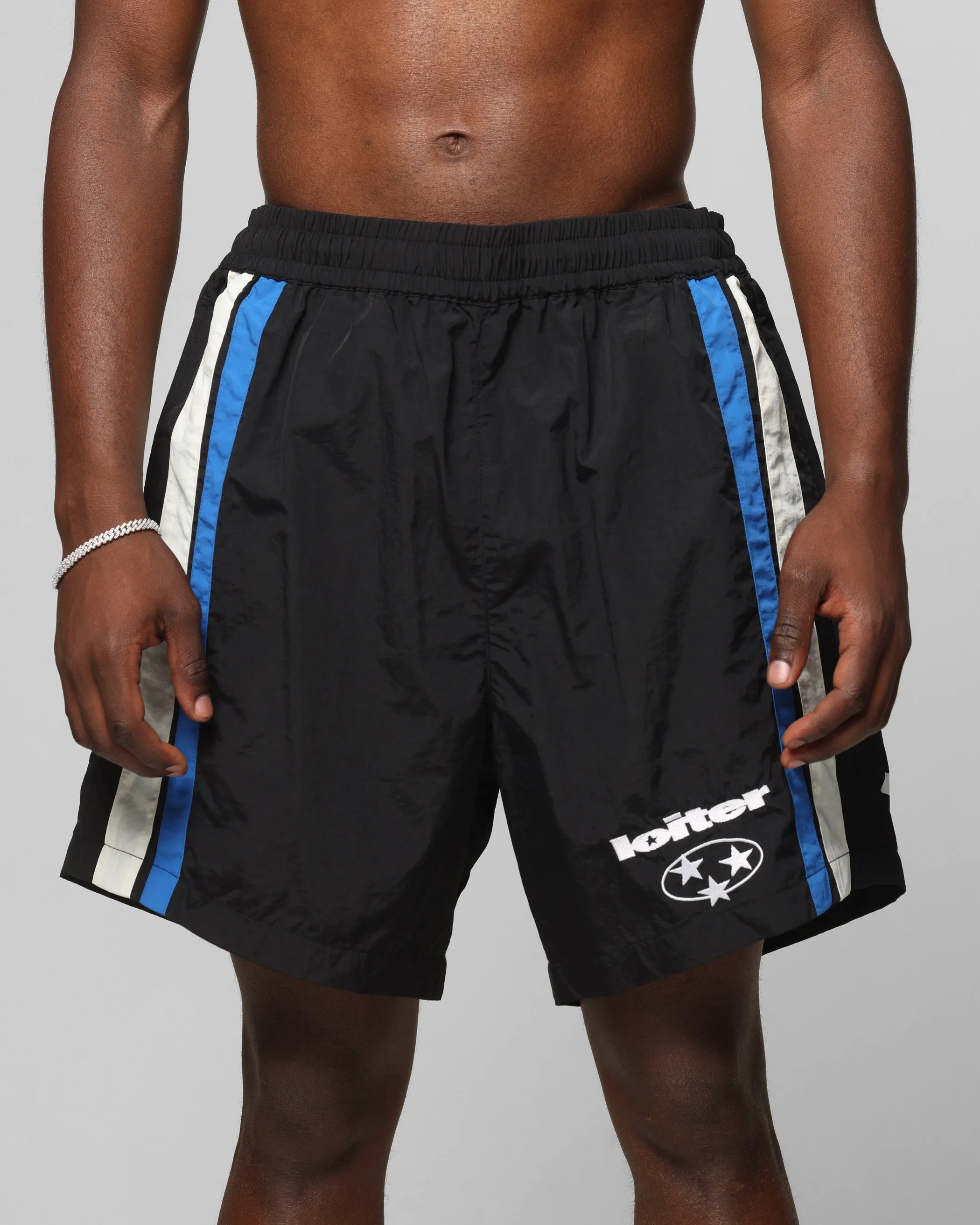 Loiter Trackstar Walk Shorts Black