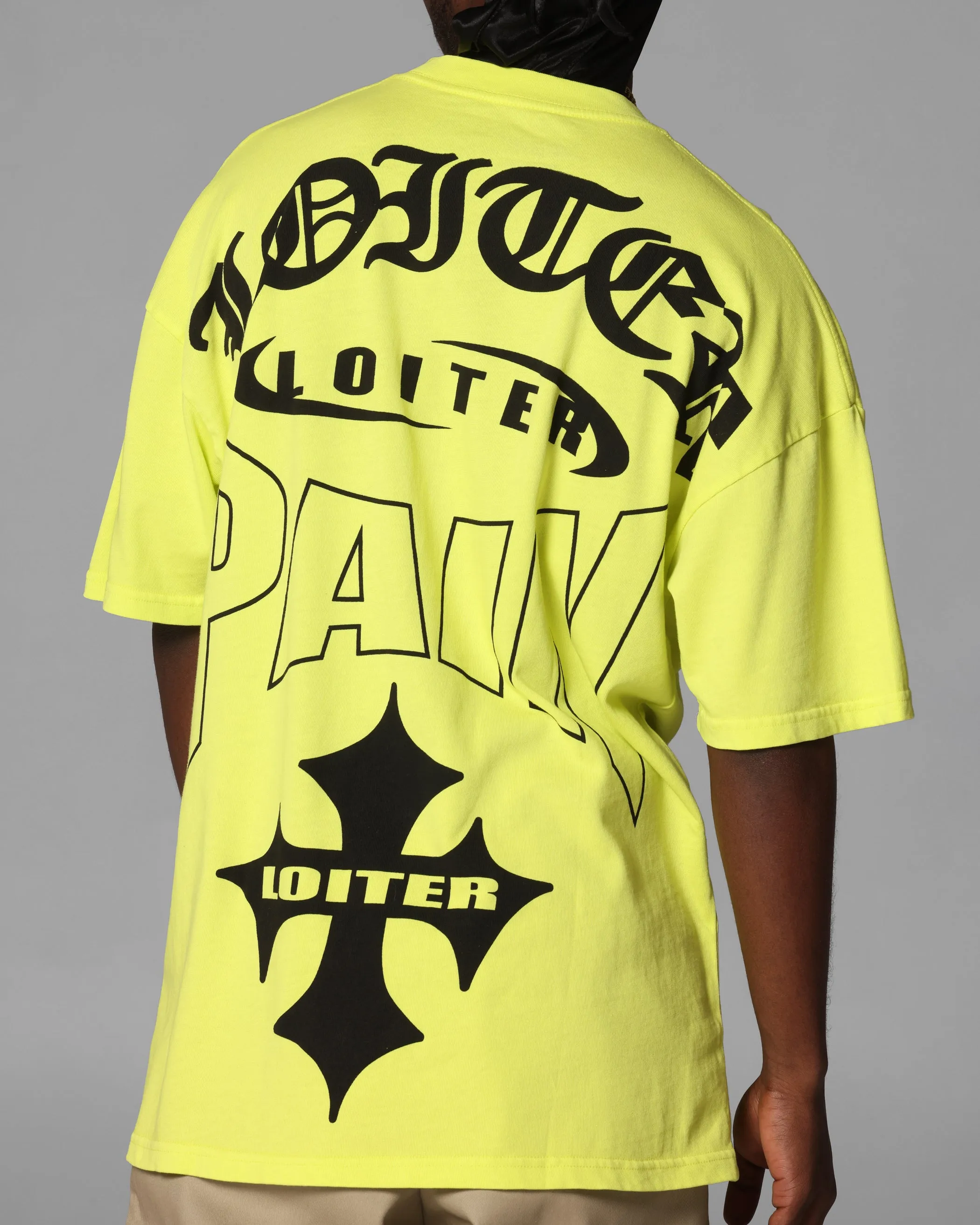 Loiter Ultimate Pain T-Shirt Cyber Green