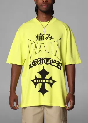 Loiter Ultimate Pain T-Shirt Cyber Green