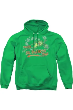 Looney Tunes Michigan J Adult Pull Over Hoodie / Hooded Sweatshirt