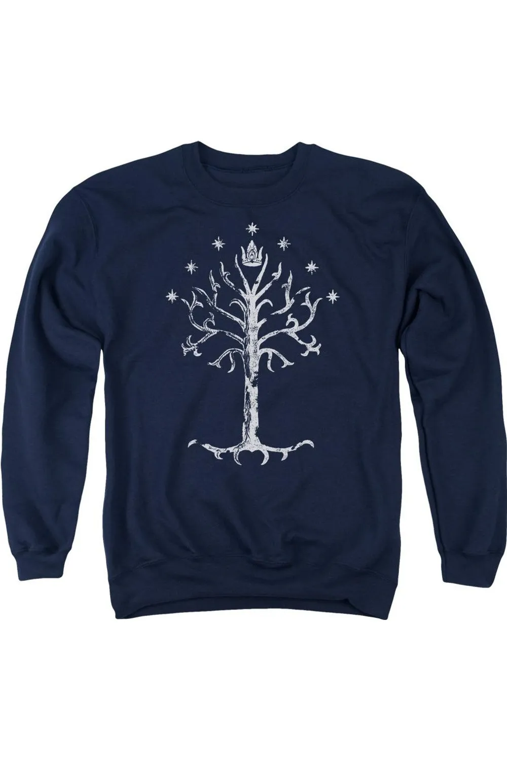 Lord Of The Rings Tree Of Gondor Adult Crewneck Sweatshirt