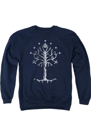 Lord Of The Rings Tree Of Gondor Adult Crewneck Sweatshirt