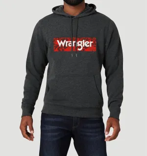 Men's Regular Fit Pullover Hoodie In Caviar Heather