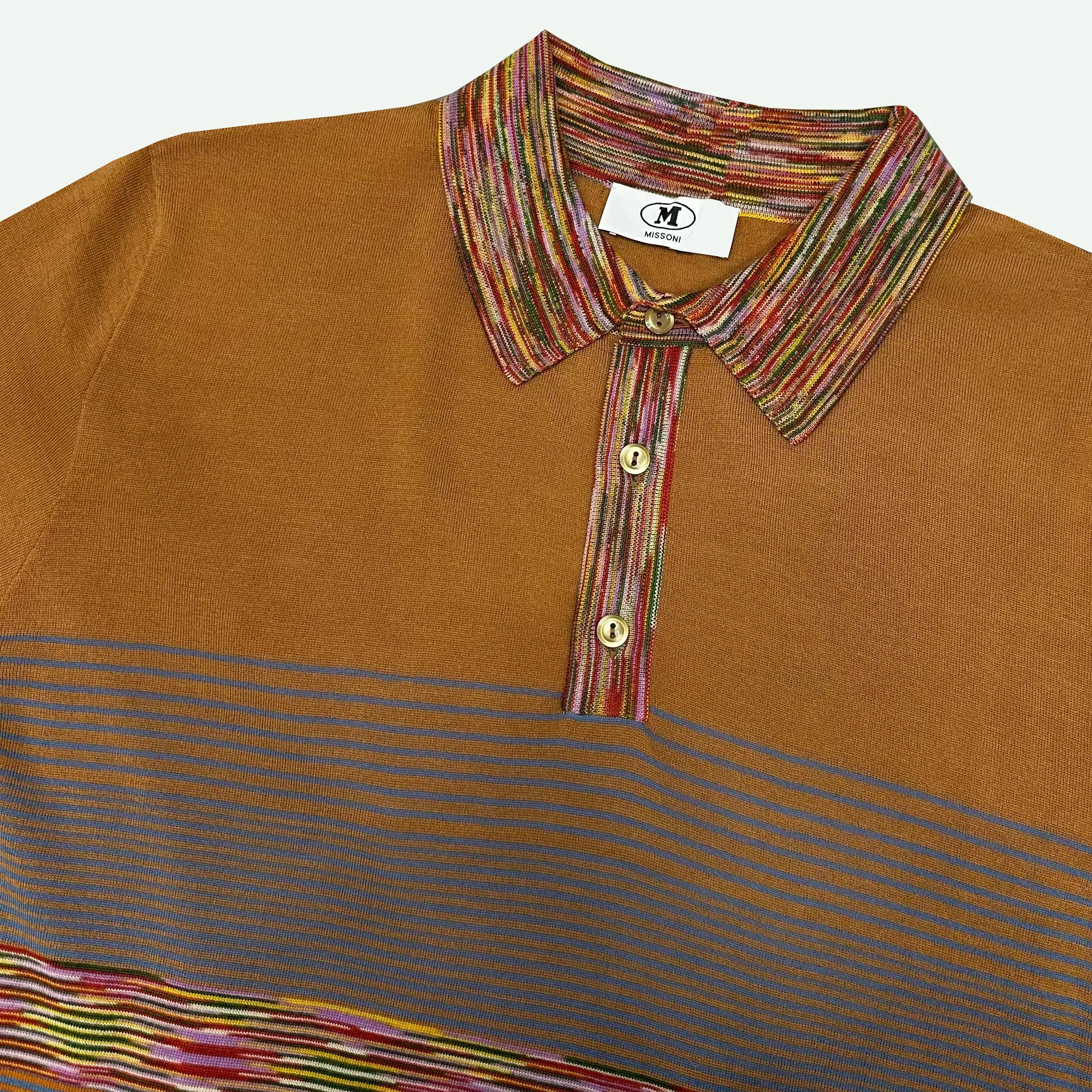 Missoni Short Sleeve Knitted Polo