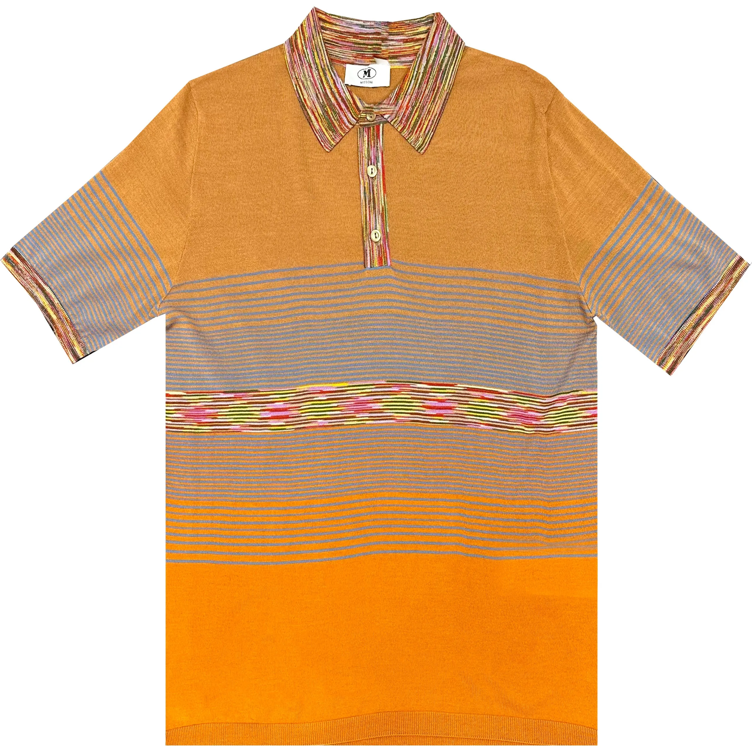 Missoni Short Sleeve Knitted Polo