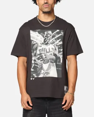 Mitchell & Ness Chicago Bulls Dynasty T-Shirt Faded Black