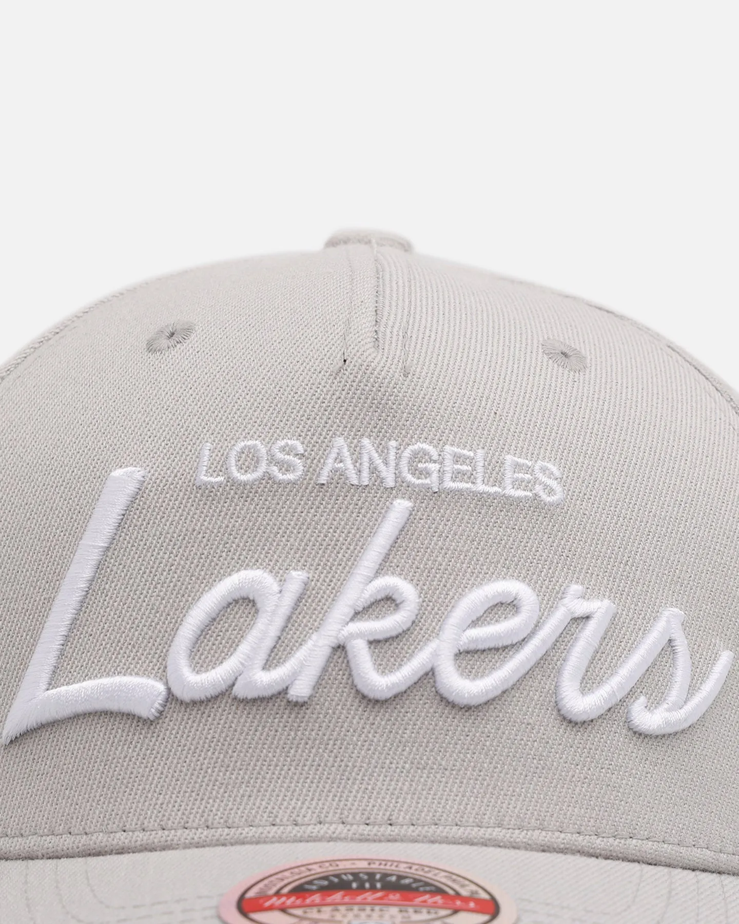Mitchell & Ness Los Angeles Lakers 'Gray Tones' MVP Snapback Gray