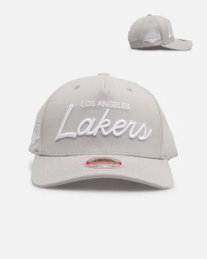 Mitchell & Ness Los Angeles Lakers 'Gray Tones' MVP Snapback Gray