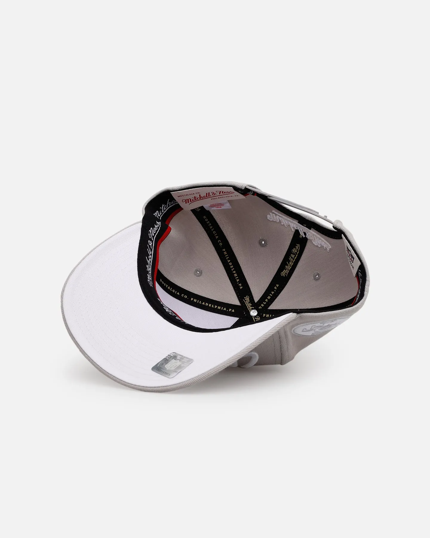 Mitchell & Ness San Francisco 49ers 'Gray Tones' MVP Snapback Gray