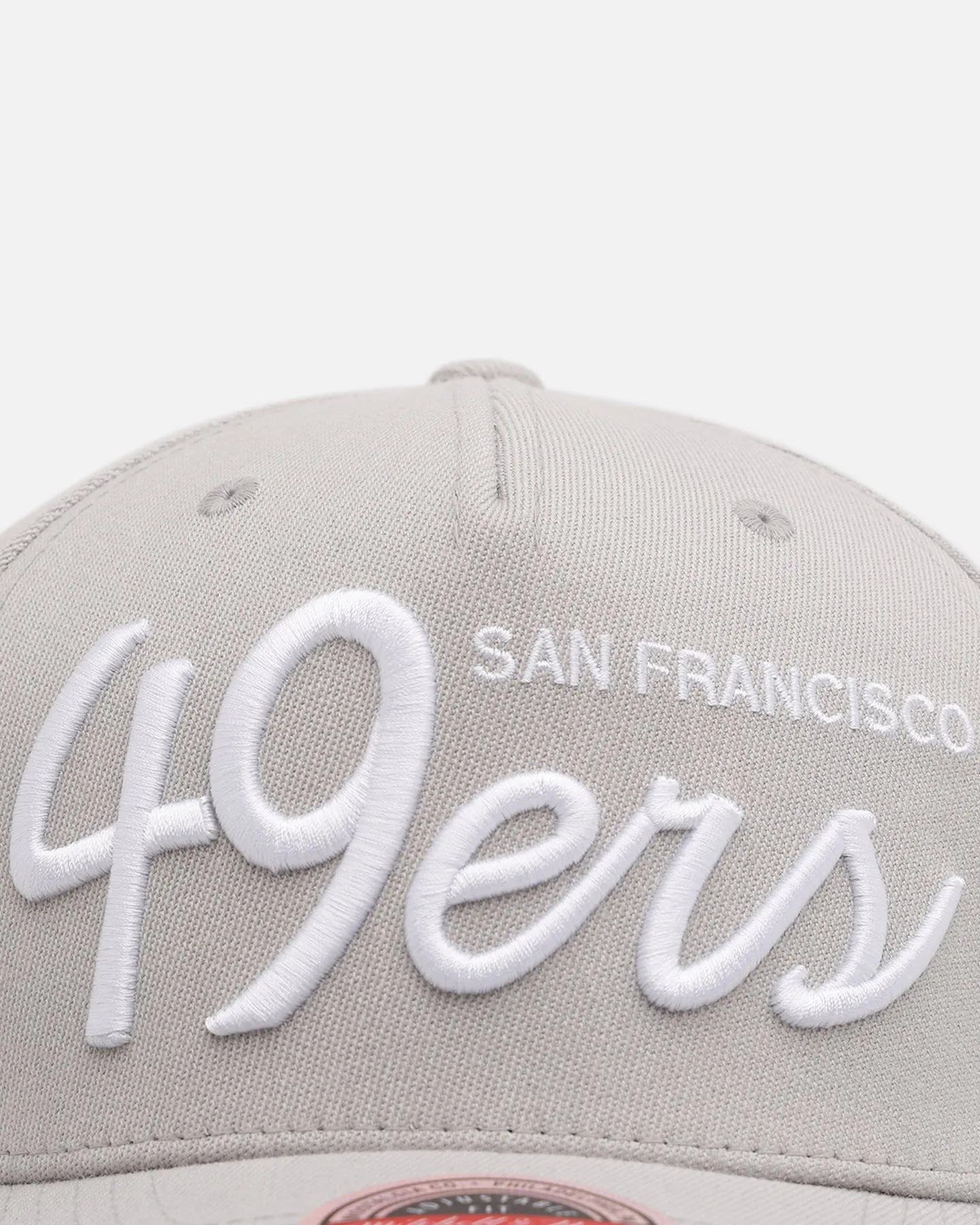 Mitchell & Ness San Francisco 49ers 'Gray Tones' MVP Snapback Gray