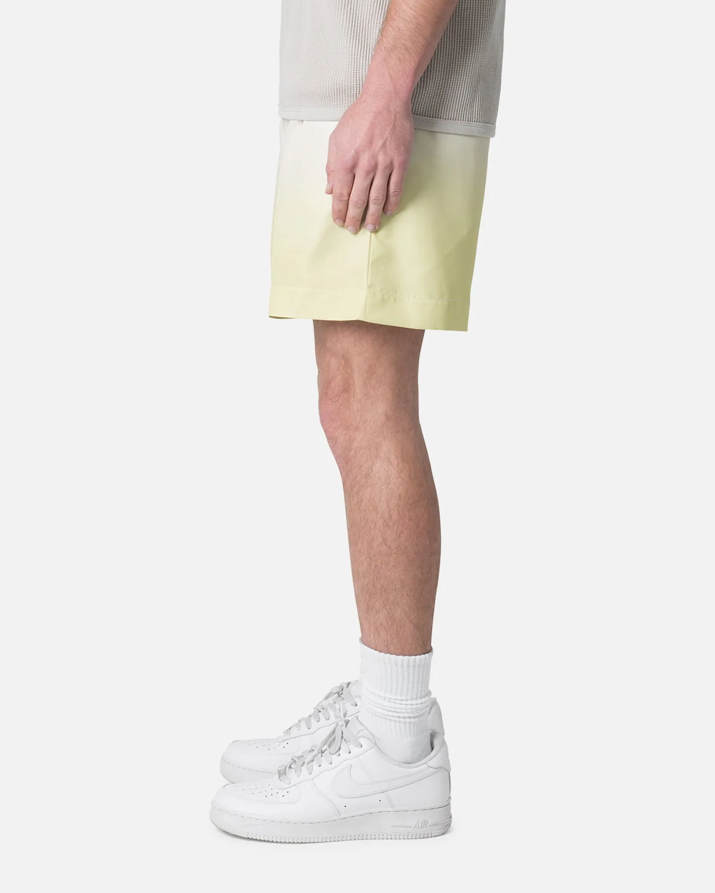 MNML Ombre Summer Shorts Light Yellow