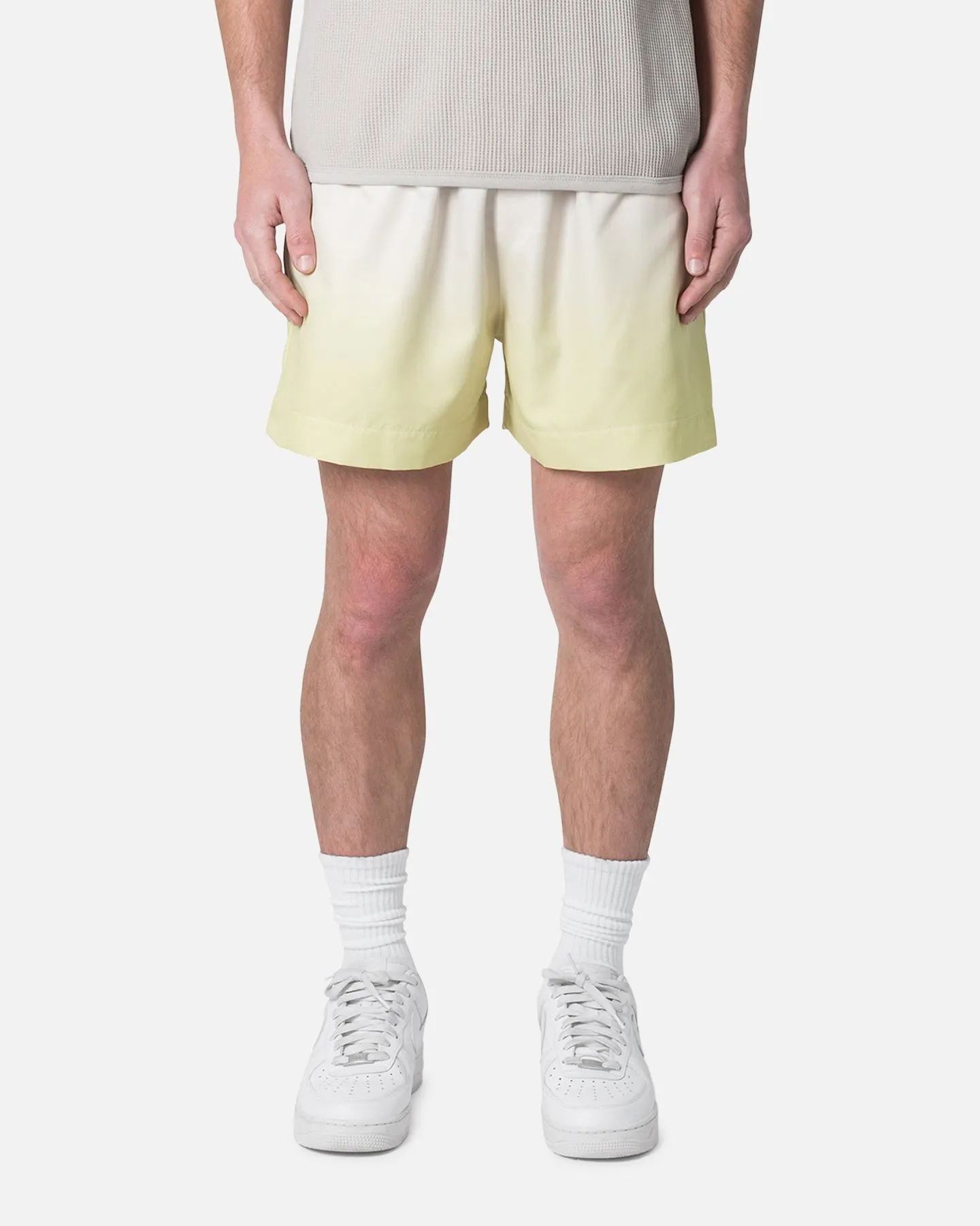 MNML Ombre Summer Shorts Light Yellow