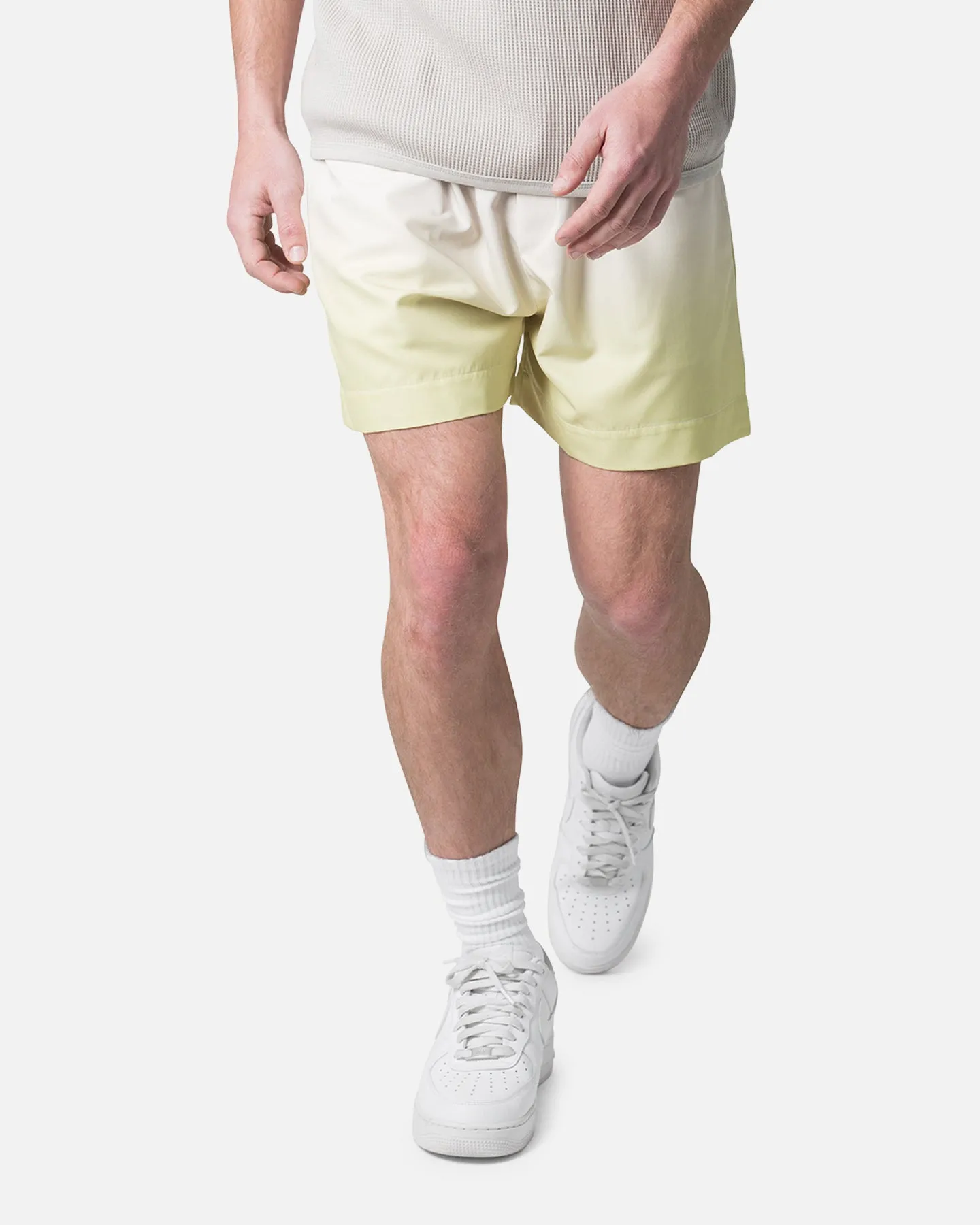 MNML Ombre Summer Shorts Light Yellow