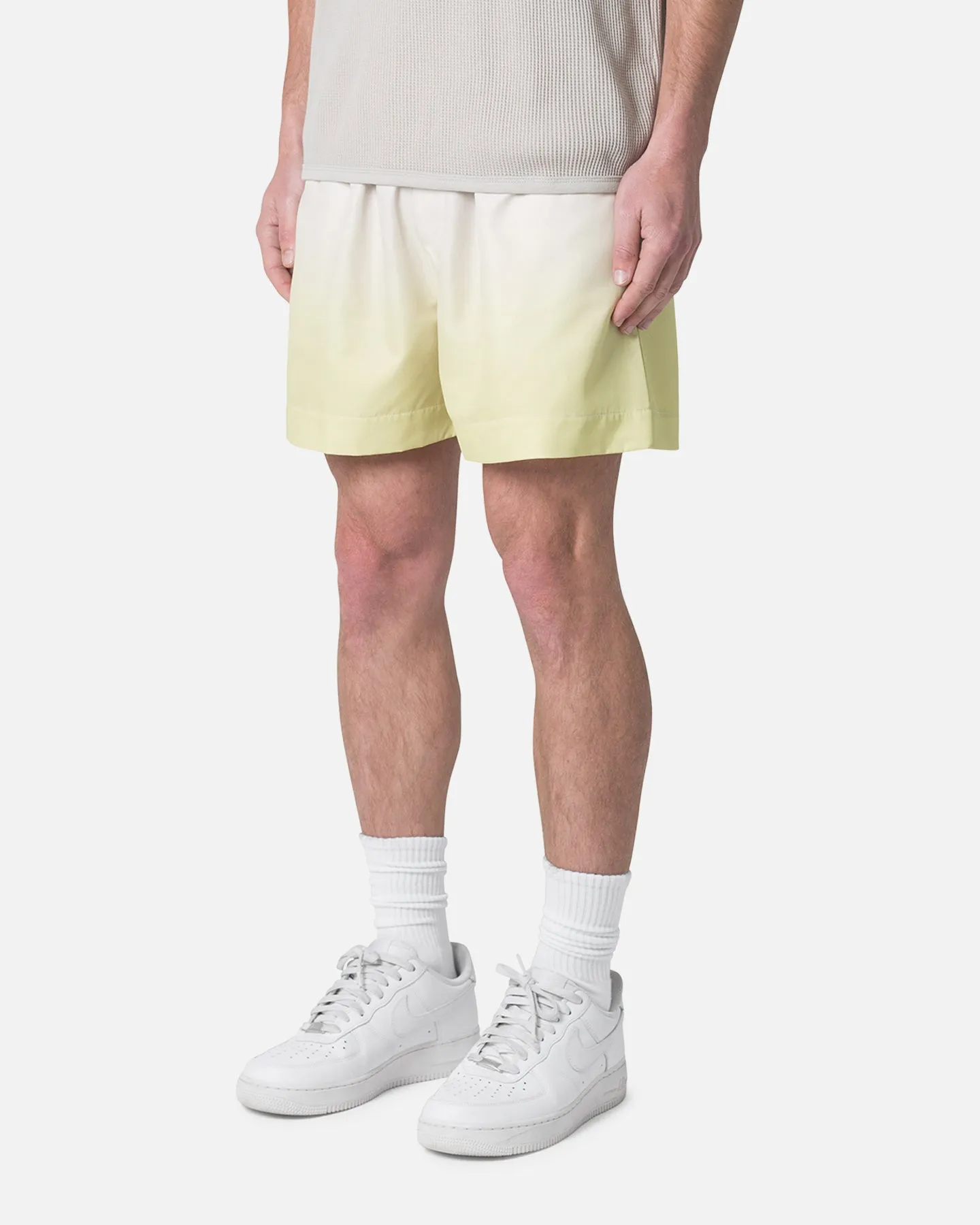 MNML Ombre Summer Shorts Light Yellow