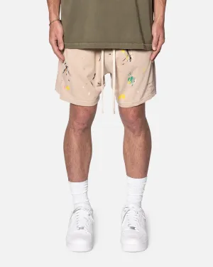 MNML Painter Shorts Off White