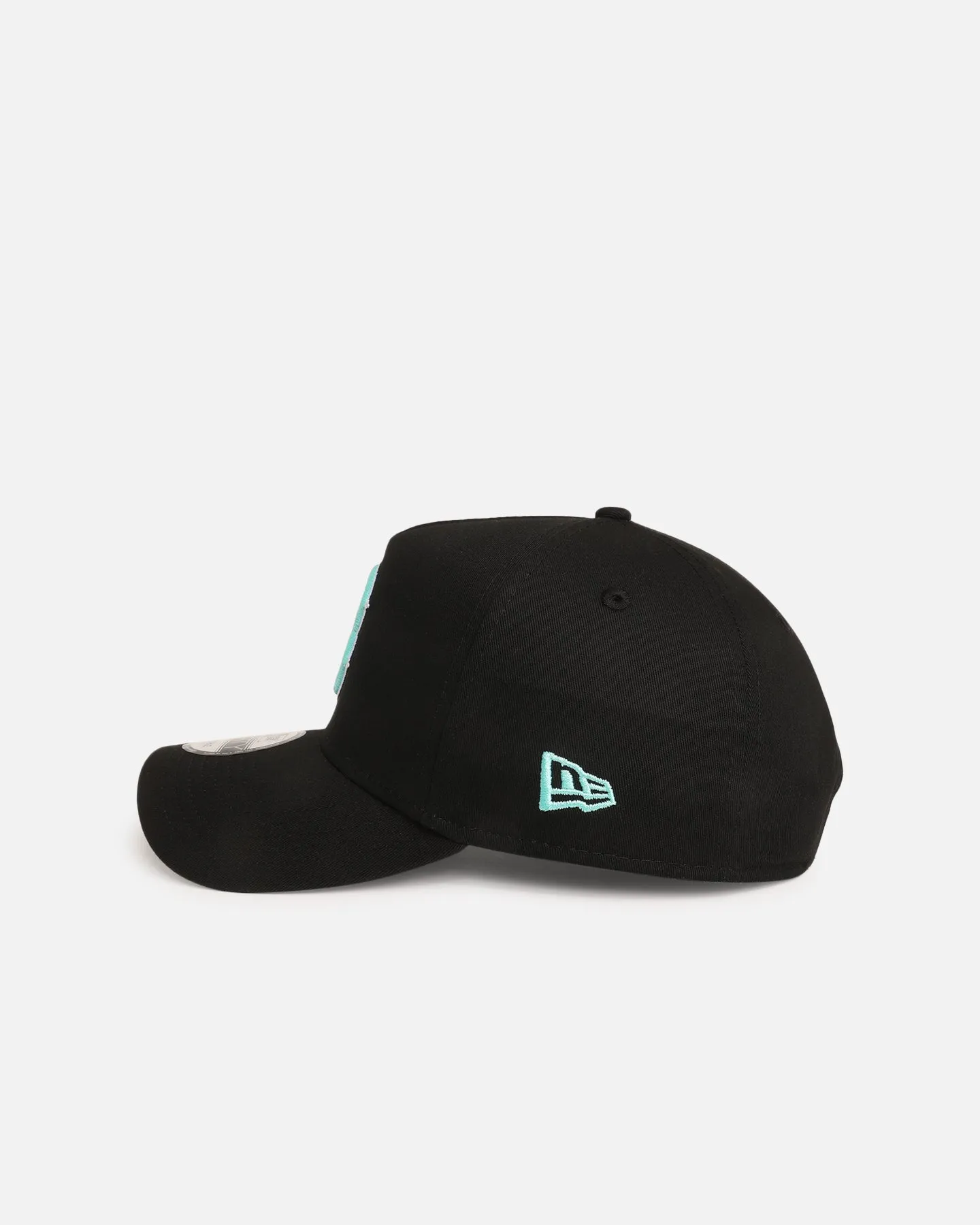 New Era Boston Red Sox 'Black Aqua' 9FORTY A-Frame Snapback Black/Aqua