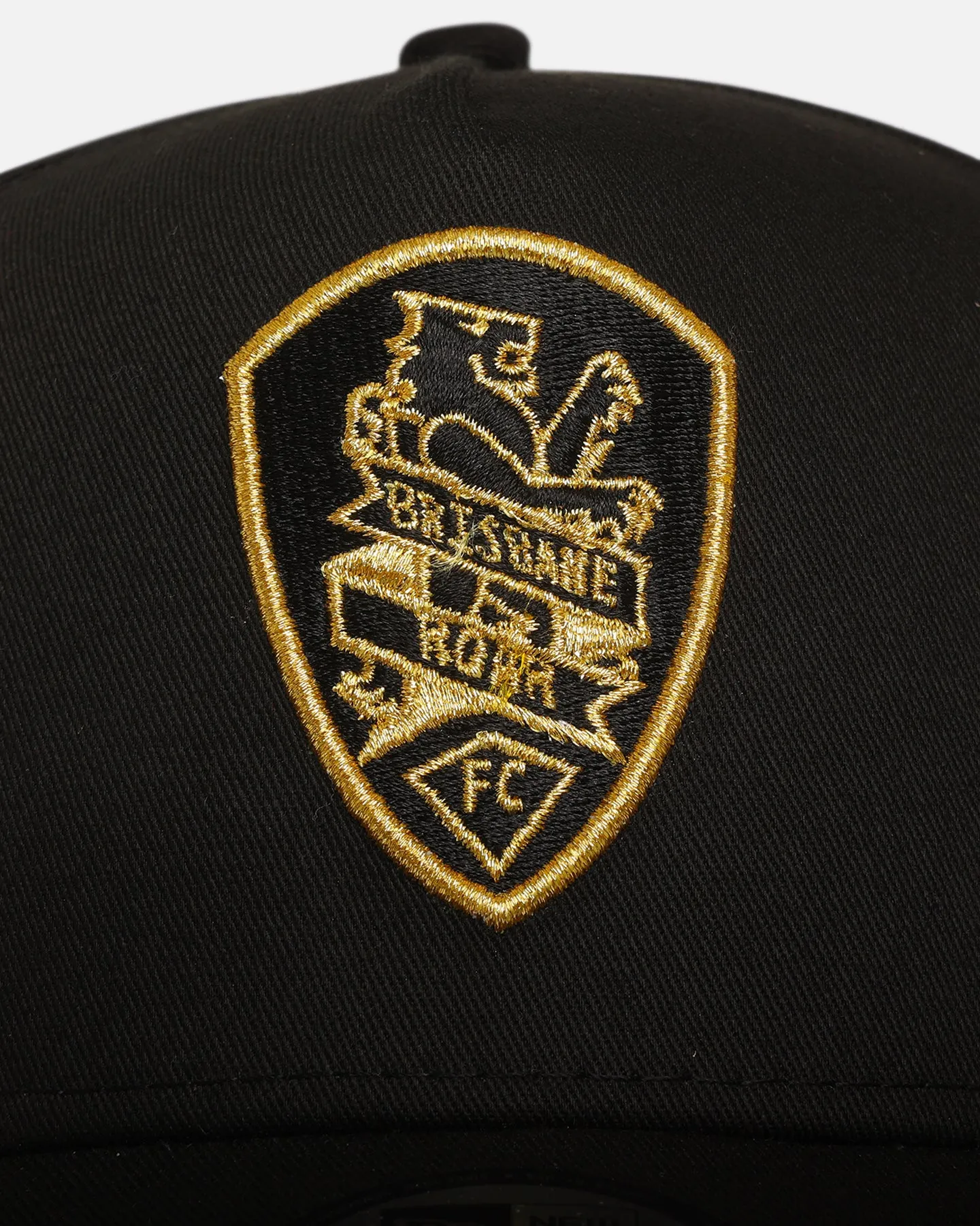 New Era Brisbane Roar FC 'A-League Exculsive' 9FORTY A-Frame Snapback Black/Gold