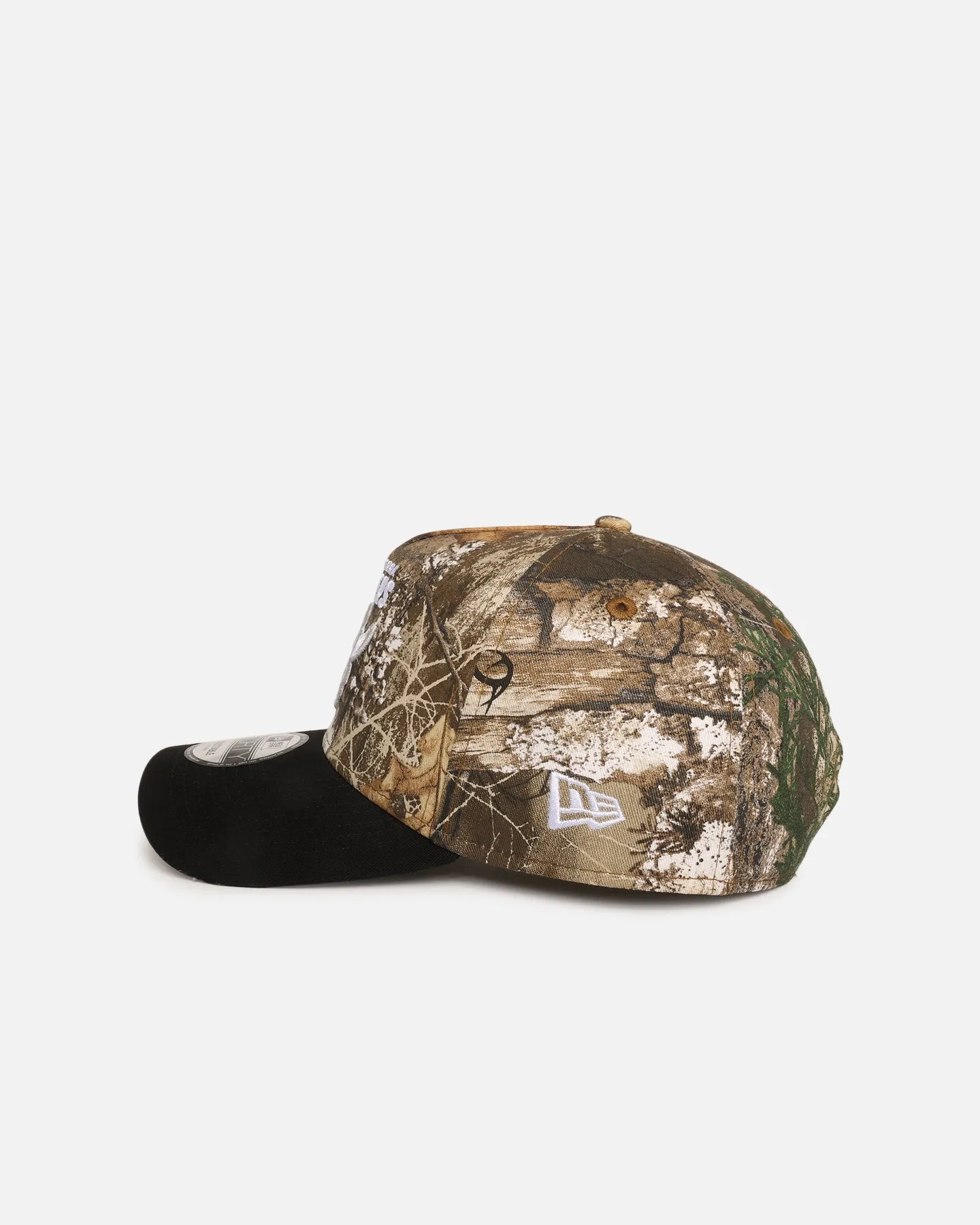 New Era Canberra Raiders 'NRL Real Tree' 9FORTY A-Frame Snapback Real Tree Camo
