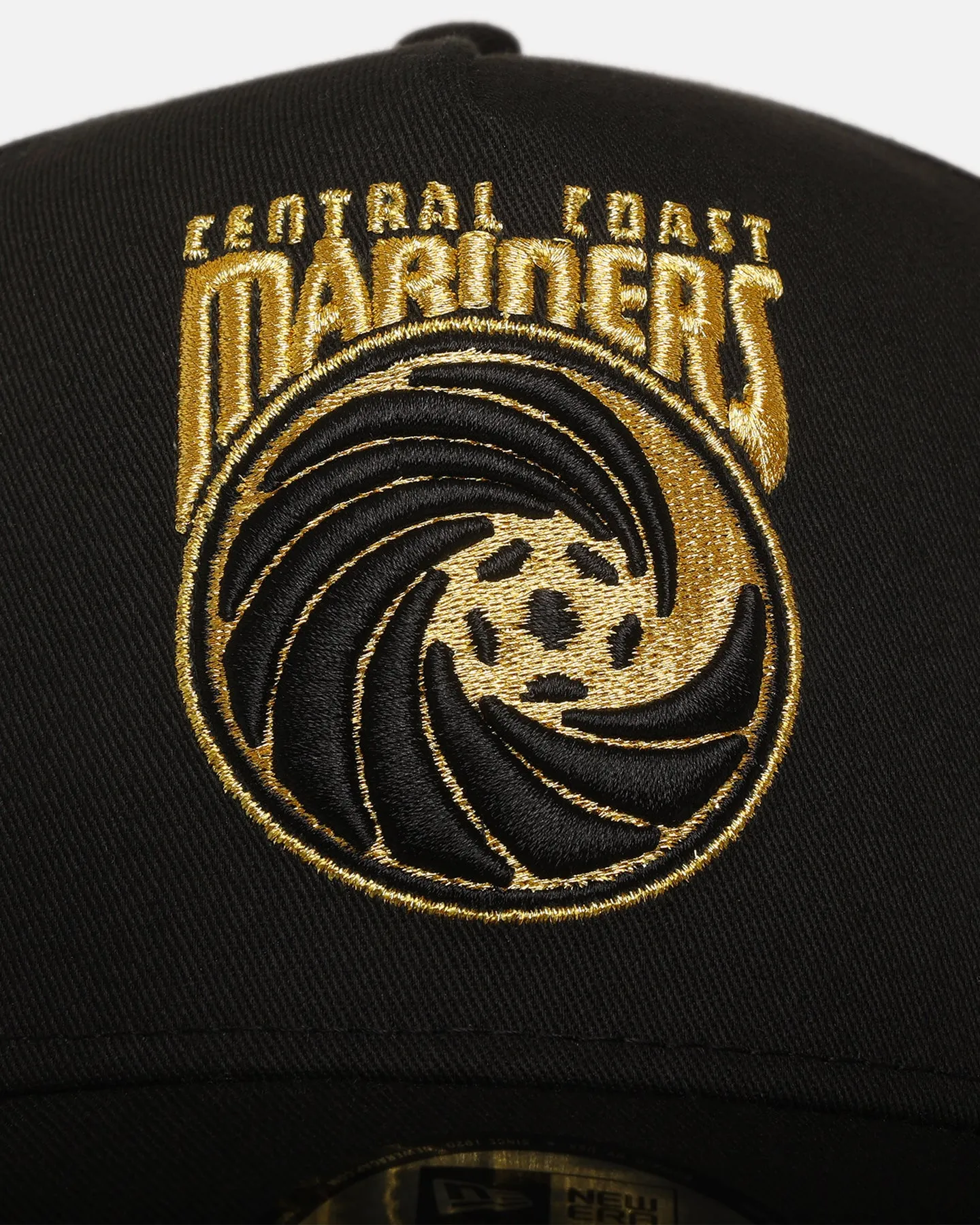 New Era Central Coast Mariners FC 'A-League Exculsive' 9FORTY A-Frame Snapback Black/Gold