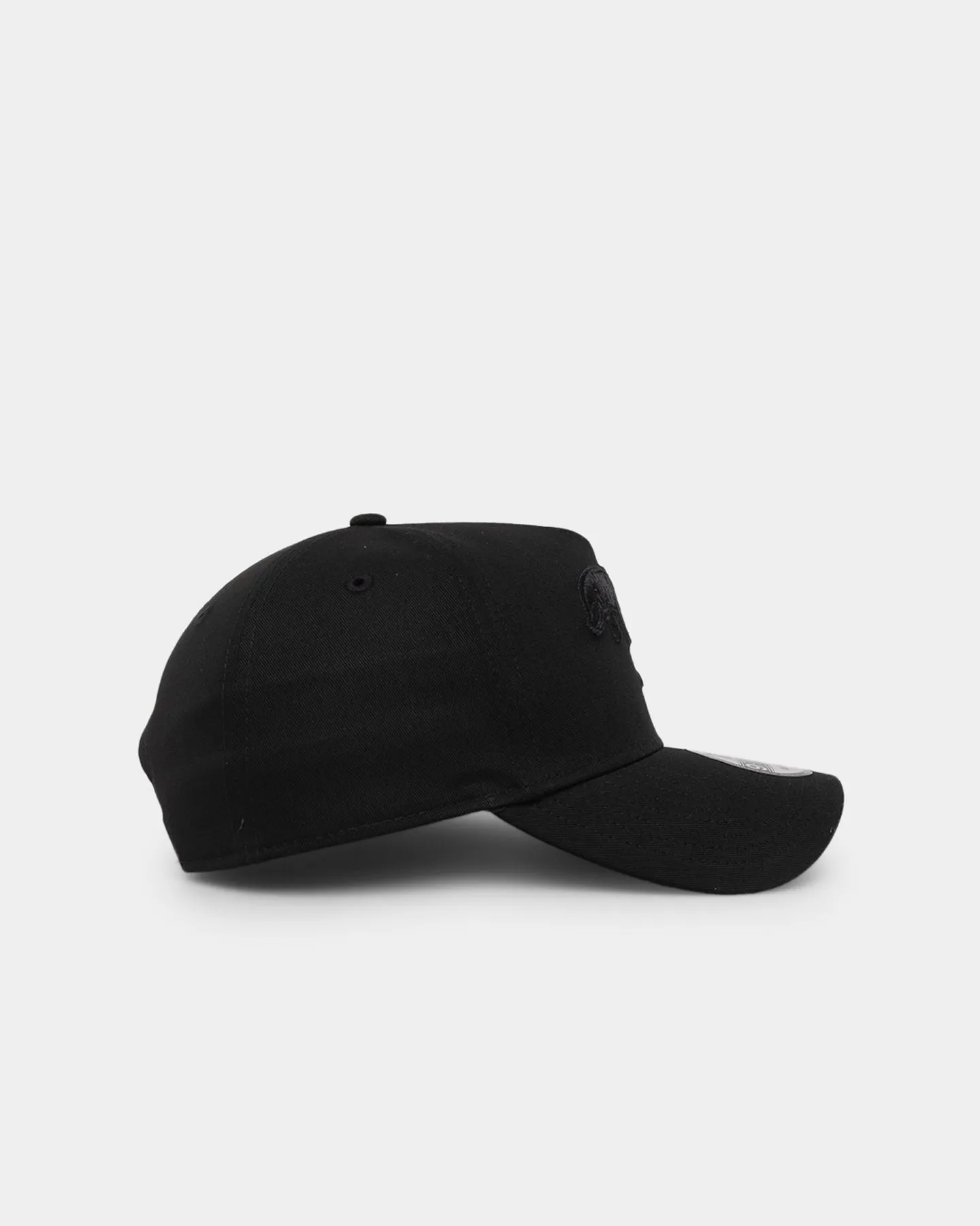 New Era Dolphins 'Black On Black' 9FORTY A-Frame Snapback Black