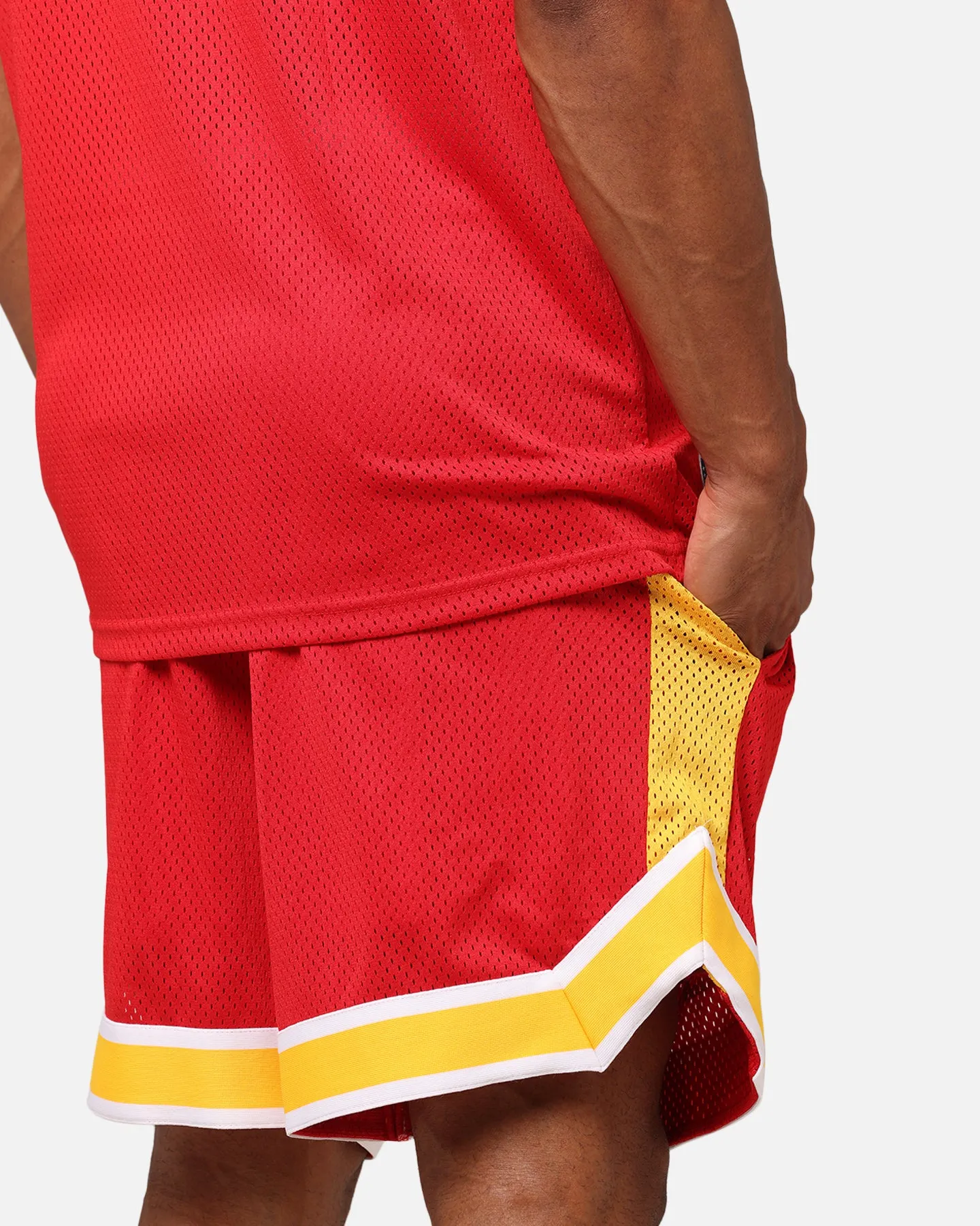 New Era Kansas City Chiefs NFL Graphic Shorts Front Door Red