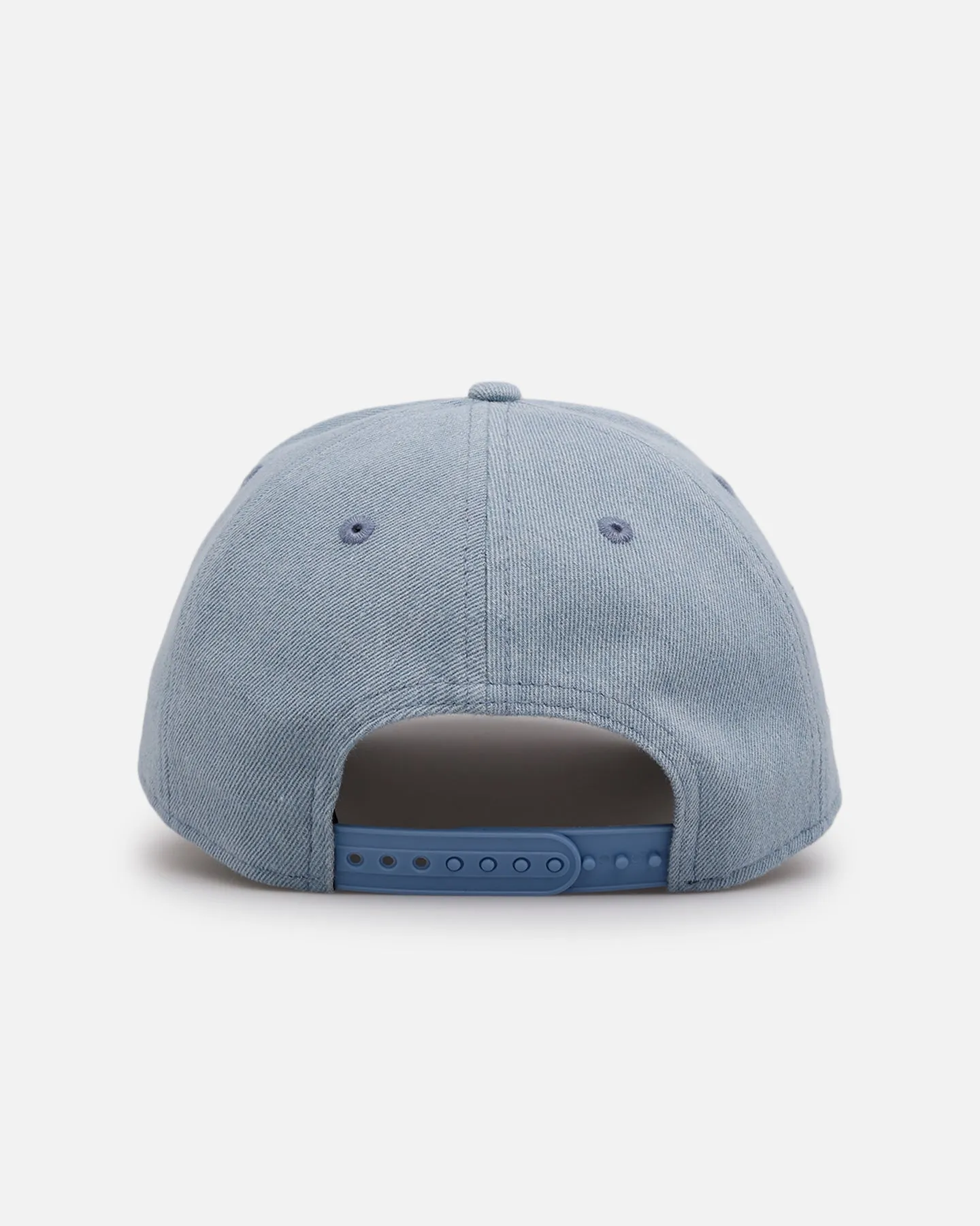 New Era Los Angeles Dodgers 'Distressed Denim' 9FORTY A-Frame Snapback Light Wash Denim