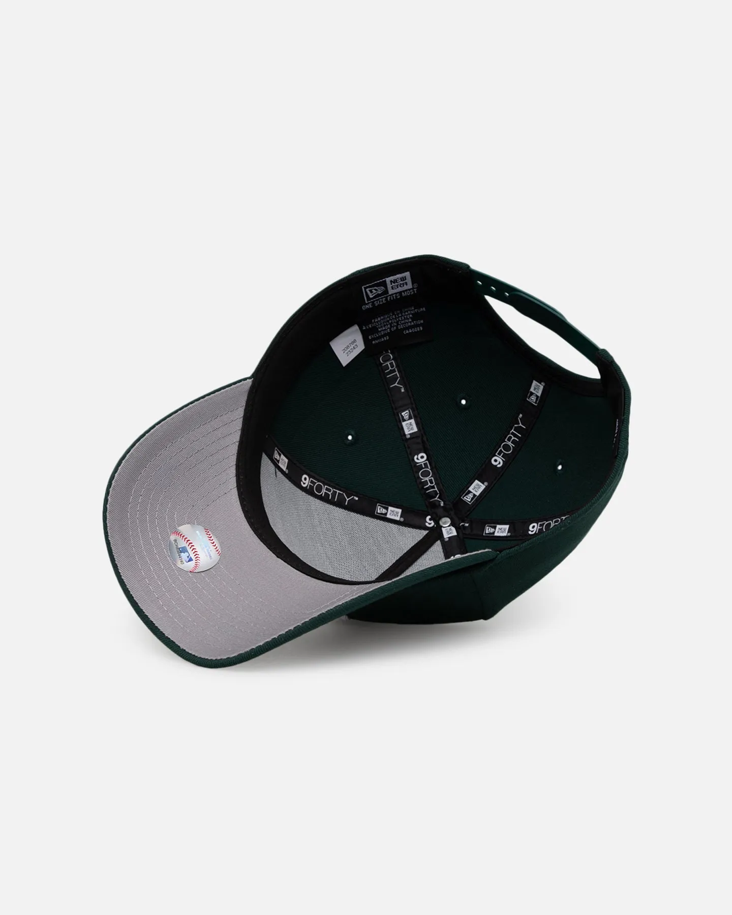 New Era Los Angeles Dodgers 'Upside Down LA Logo' 9FORTY A-Frame Snapback Dark Green