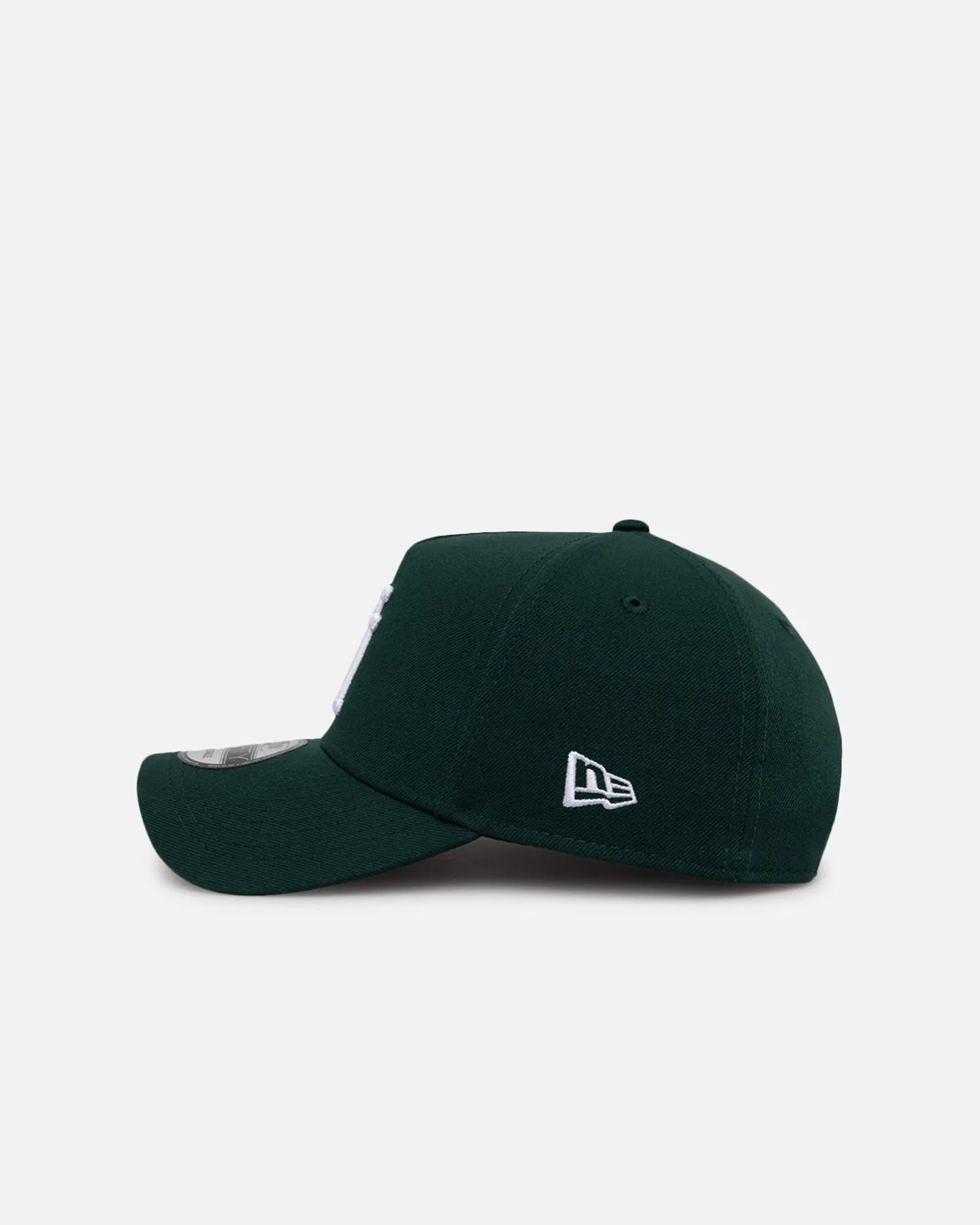 New Era Los Angeles Dodgers 'Upside Down LA Logo' 9FORTY A-Frame Snapback Dark Green
