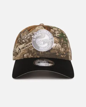 New Era Parramatta Eels 'NRL Real Tree' 9FORTY A-Frame Snapback Real Tree Camo