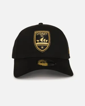 New Era Sydney FC 'A-League Exculsive' 9FORTY A-Frame Snapback Black/Gold